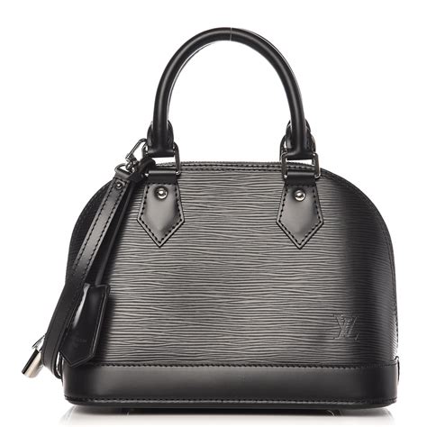 louis vuitton alma bb noir magnetique|louis vuitton alma epi black.